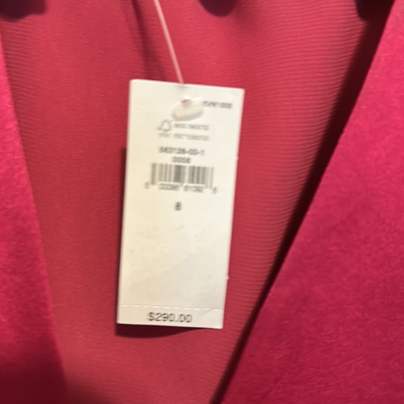 Raspberry silk maxi dress, brand new - Picture 5 of 6